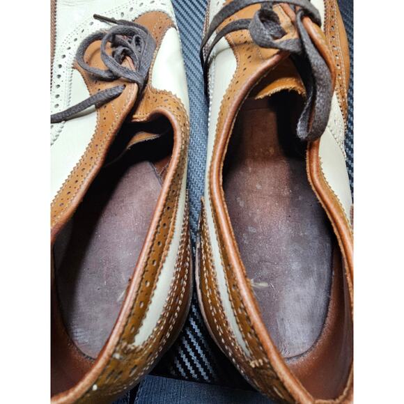 Allen Edmonds Broadstreet wingtip mens 10.5 B - Picture 5 of 7